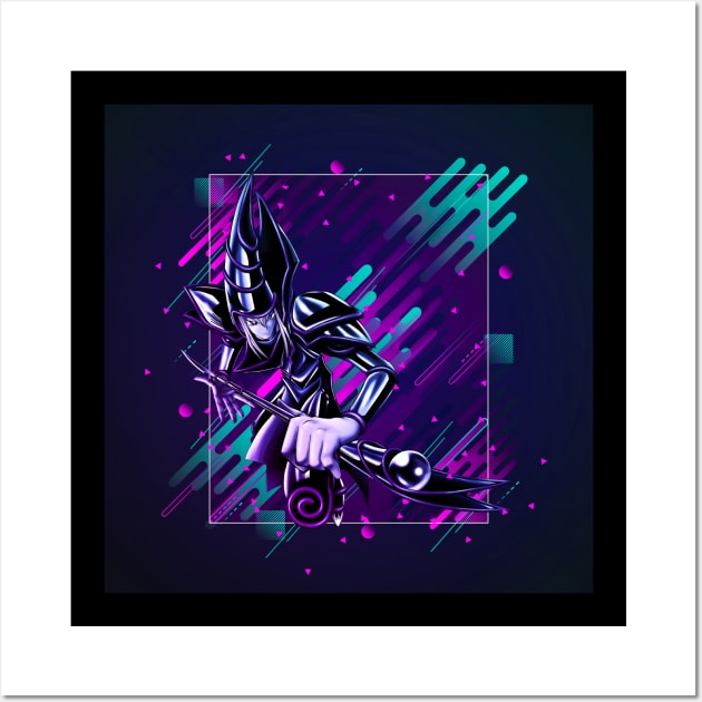 Dark Magician Wall Art by hidexmian